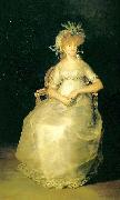 Francisco de Goya Portrait of the Maria Teresa de Borbon y Vallabriga, France oil painting artist